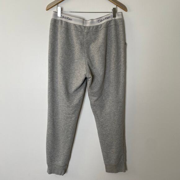 CALVIN KLEIN Sleepwear Modern Cotton Logo Waistband Joggers Gray Size Large - Picture 7 of 9